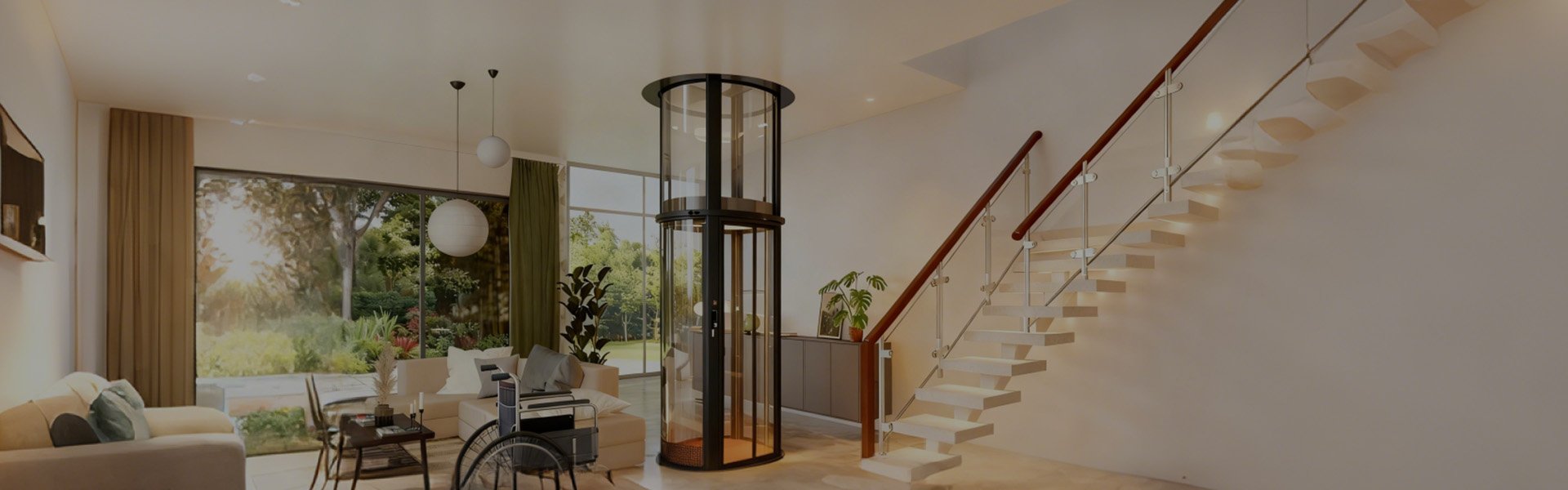 1-banner -ante home elevator