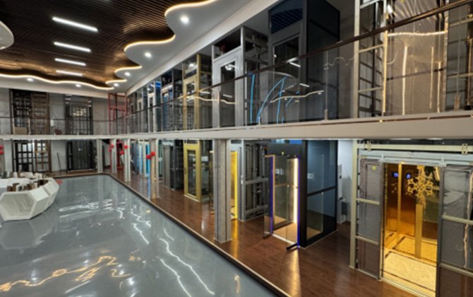 2-Ant Elevator Showroom