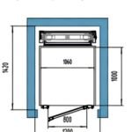 2-Anter home elevator-Hydraulic backpack rear cylinder shaft