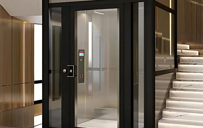 Glass elevators