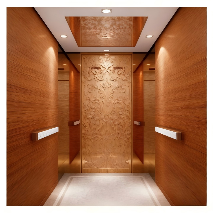 AT115 hydraulic Elevator car