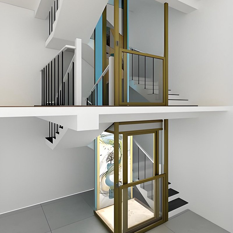 Apartment passenger elevator