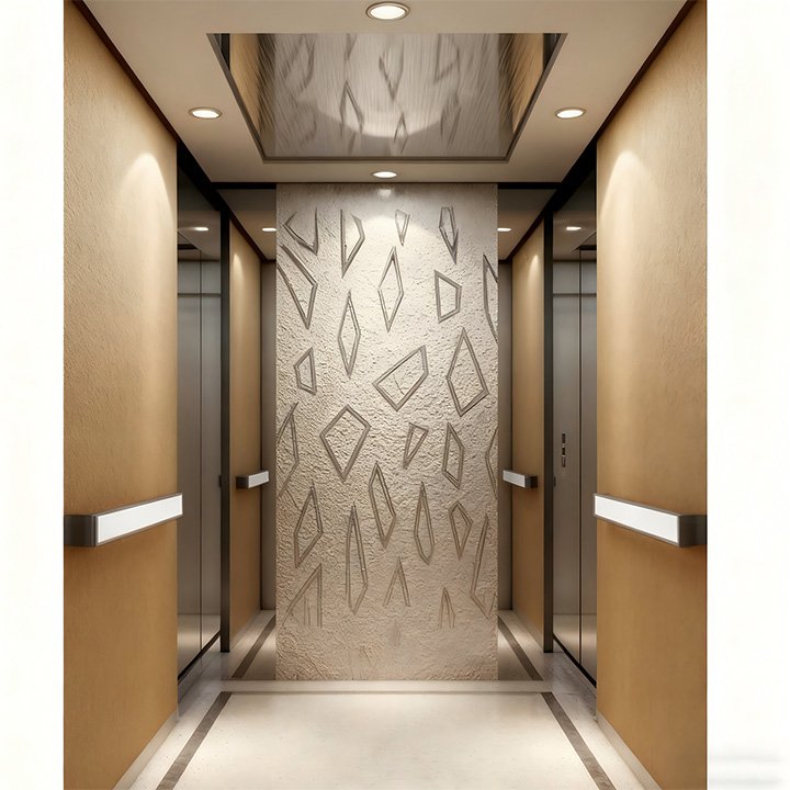 AT117 hydraulic Elevator car