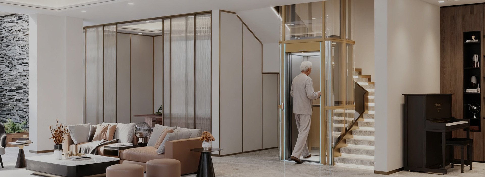 Home elevators for elderly
