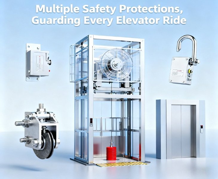 Multiple Protection Measures Working Together for Our Home Elevators for Wheelchairs