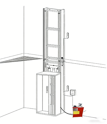 Hydraulic elevator