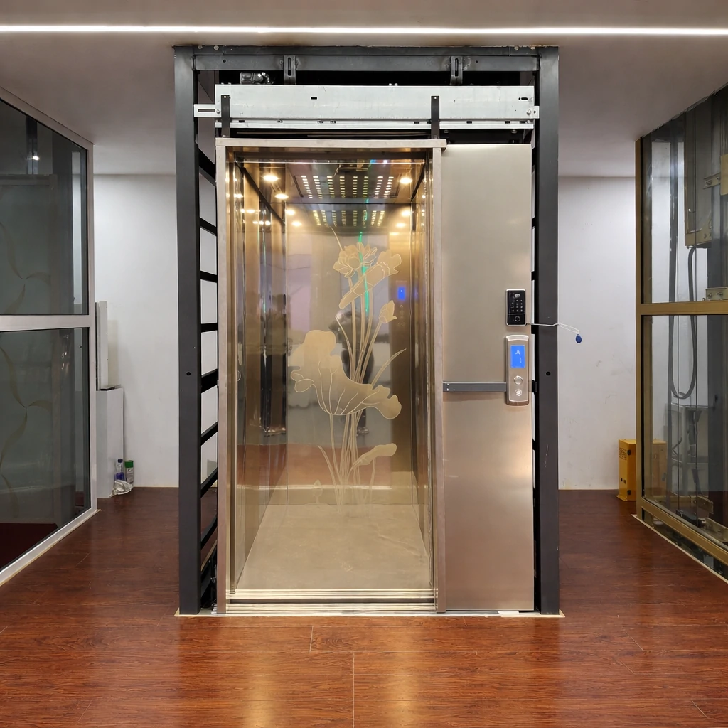 The Premium Holeless Hydraulic Elevator in China