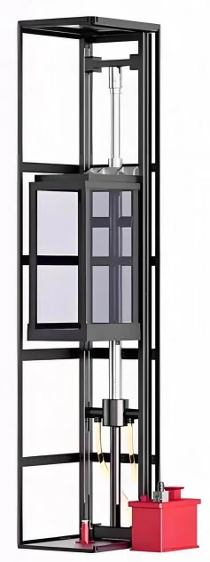 1- holeless hydraulic eleavtor diagram 
