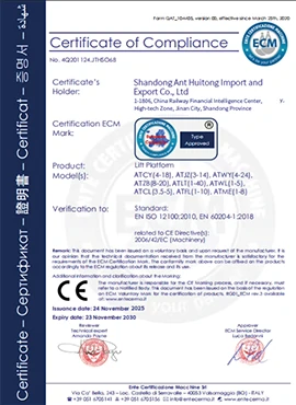 2-Anter Home Elevator-CE certification