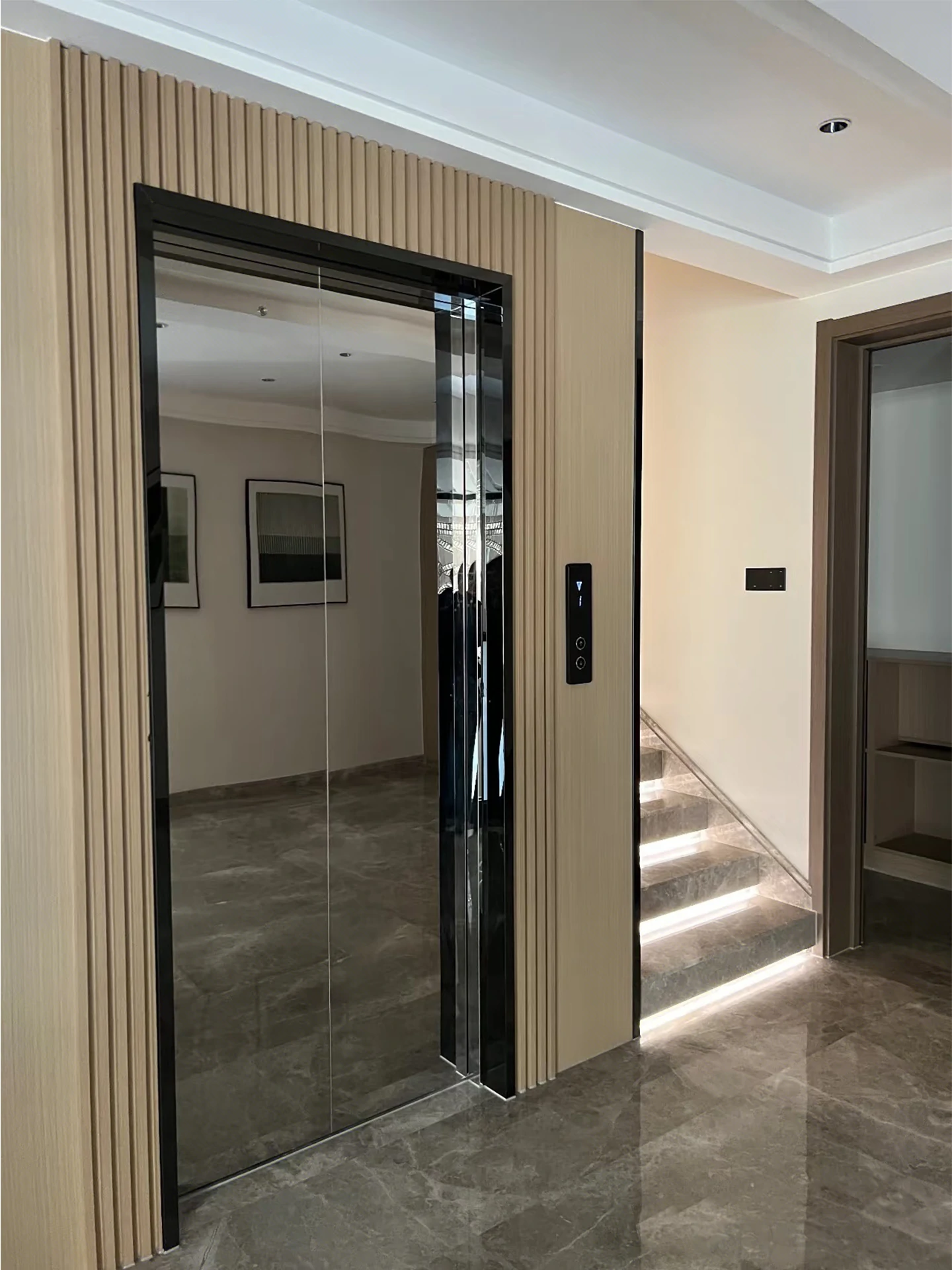 case- 6 person passenger elevato