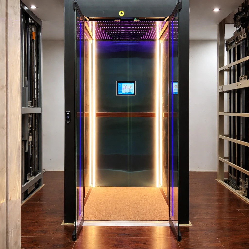 The Premium Holeless Hydraulic Elevator in China