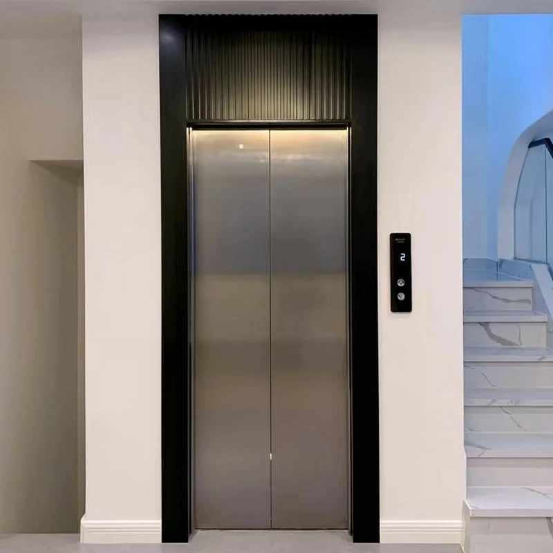 Stainless Steel 6 Passenger Elevator