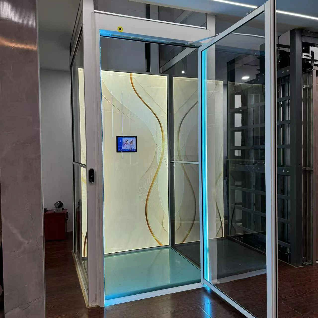 The Premium Holeless Hydraulic Elevator in China