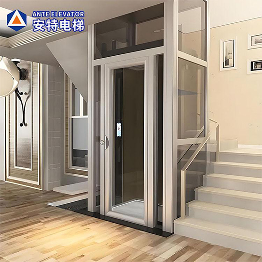High-end Stainless-steel Glass Elevator for Your Project