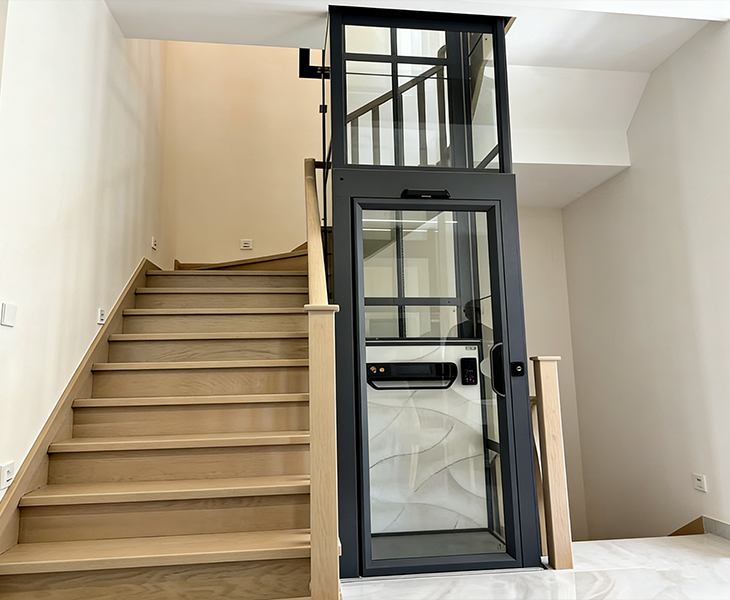 Small Space, Easy-to-Install Bungalow Elevator