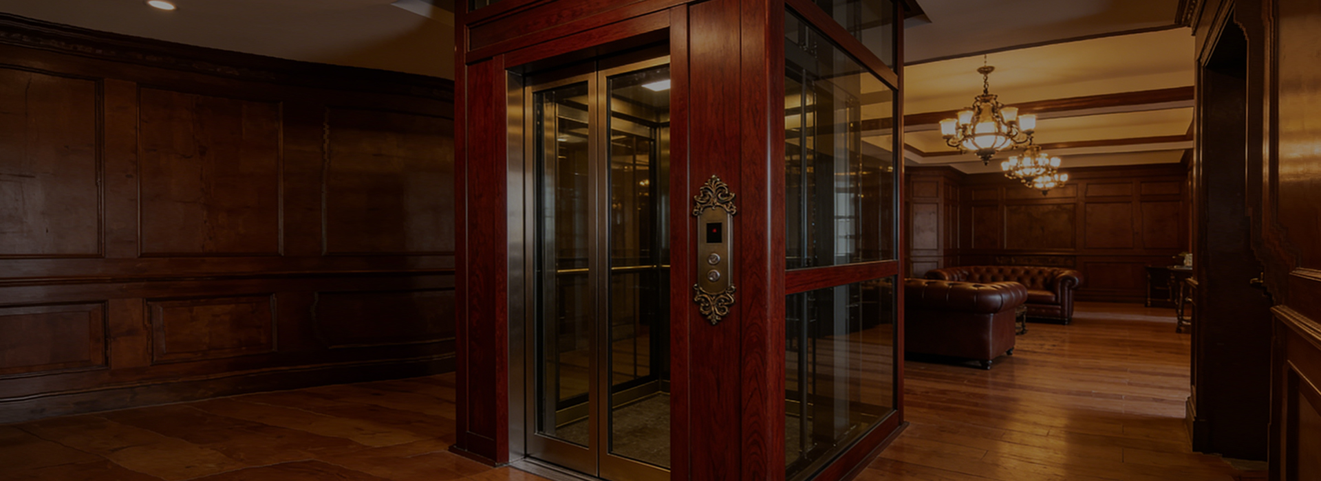 Vintage Style Home Elevators