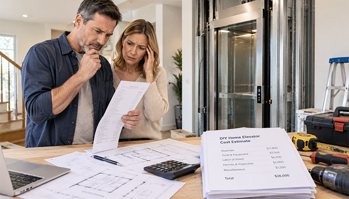 diy home elevator's hazard-The Actual Total Cost Breakdown Is Higher