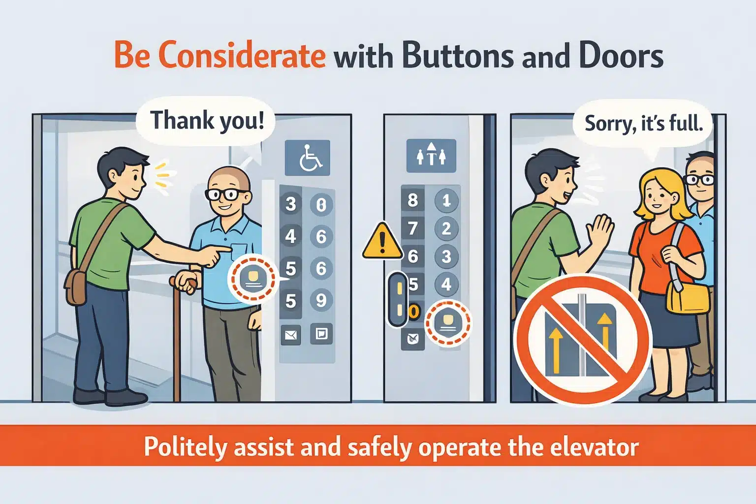 Elevator Etiquette: 5 Core Rules Everyone Should Know