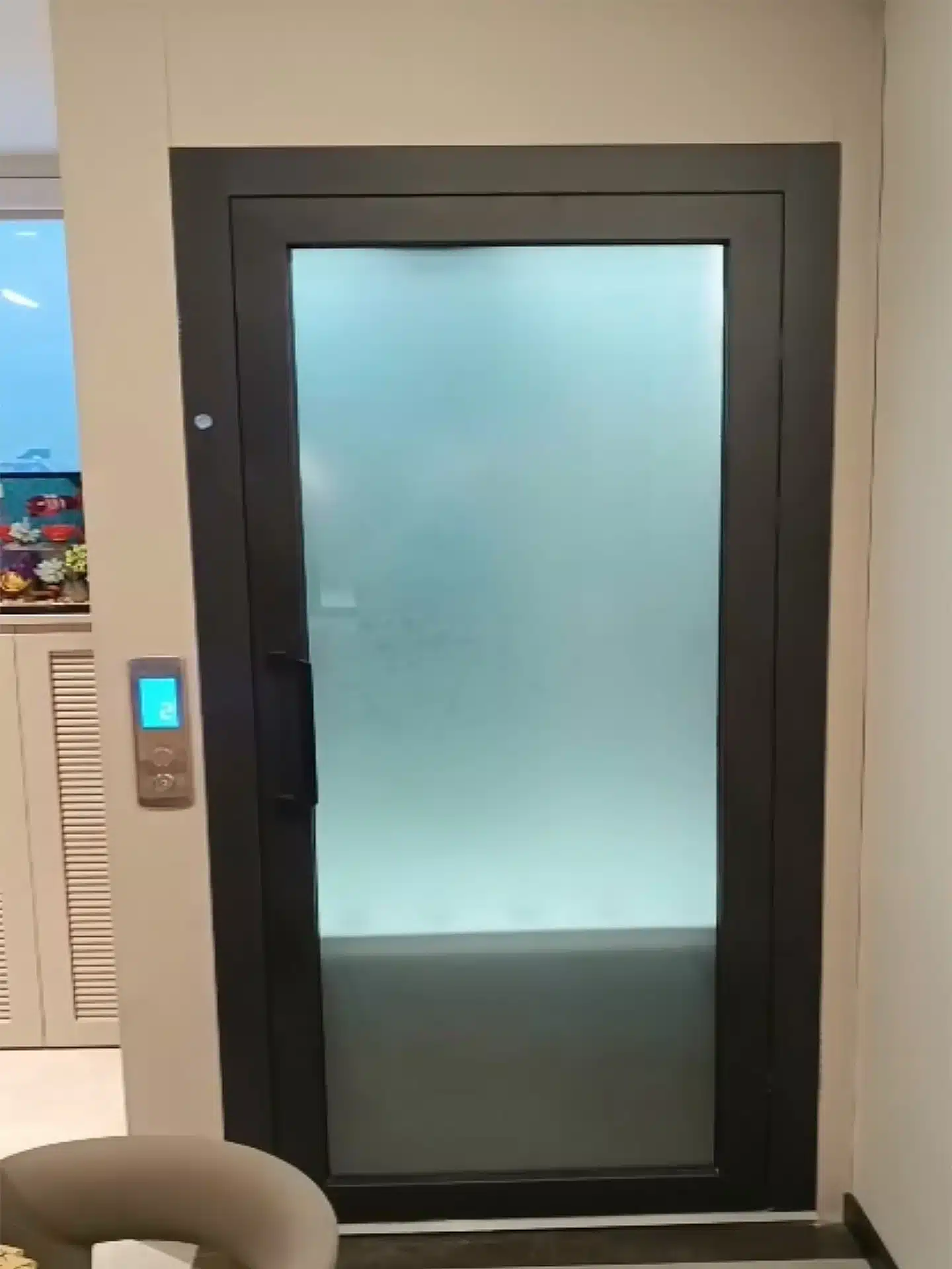 Anterlift-Shanghai Traction Backpack Manual-Sliding-Door Elevators for Detached Villas Intallation