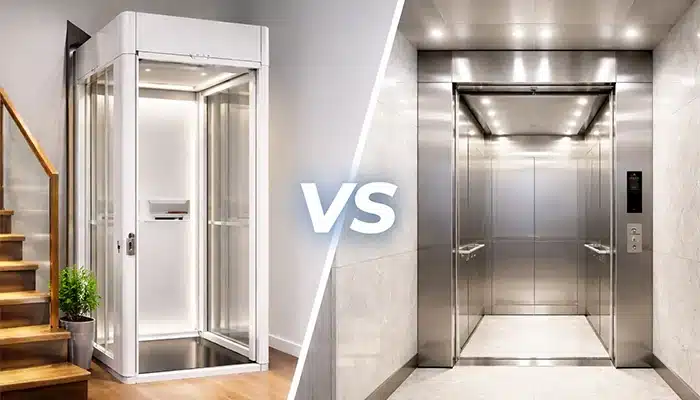 Home Elevator vs Commercial Elevator:Key Difference Explained