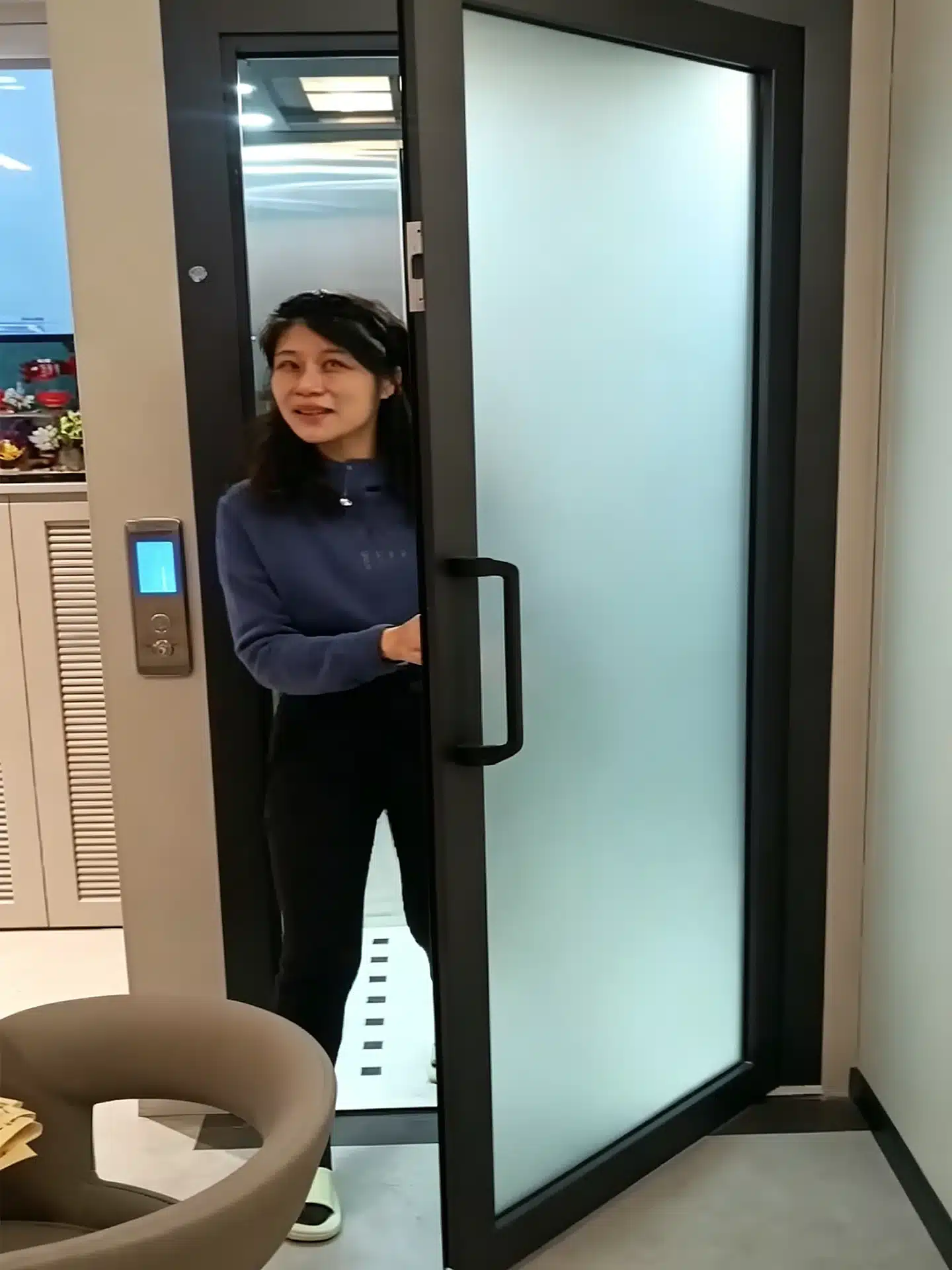 Anterlift-Shanghai Traction Backpack Manual-Sliding-Door Elevators for Detached Villas Intallation