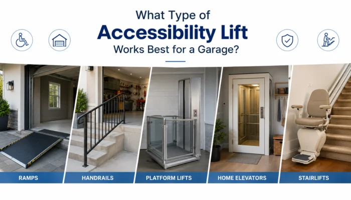 What Type of Accessibility Lift Works Best for a Garage