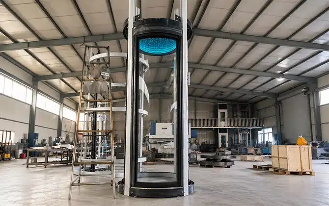 1-Anter Circule Elevator for Home： Exquisite Residential Solutions