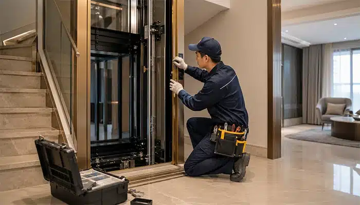 Anter home elevator--Correct Installation