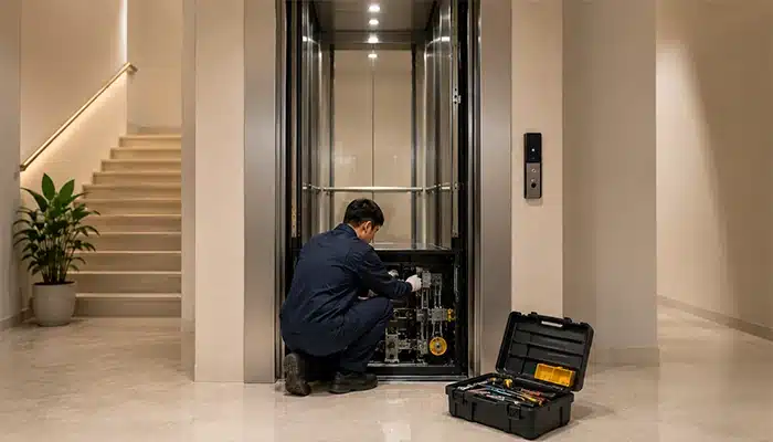 Anter home elevator-Regular Maintenance