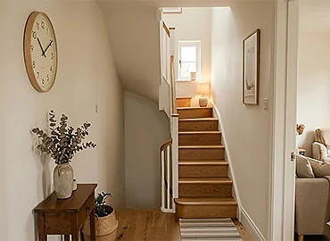 Narrow Stairwell Areas