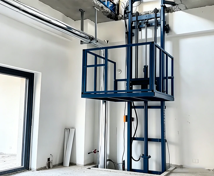 Low Maintenance Experience of Cargo Lifts