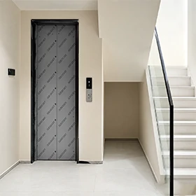 Anter Small home elevator case--Install Next to The Stairs