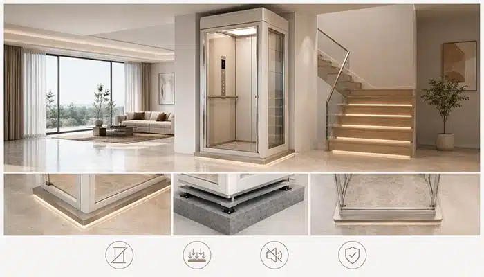 Anter Shaftless home elevator definition