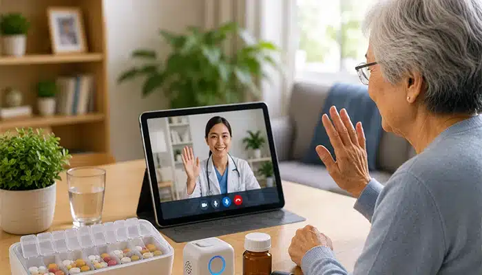 Anter Home Elevator--Telehealth and Medication Reminders