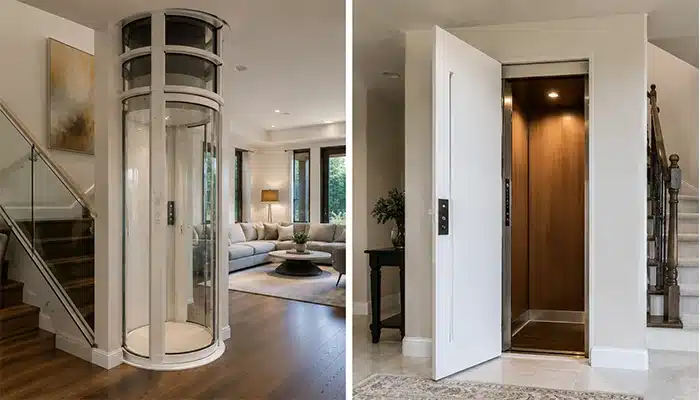 Shaftless Elevator vs Traditional Home Elevator Cost