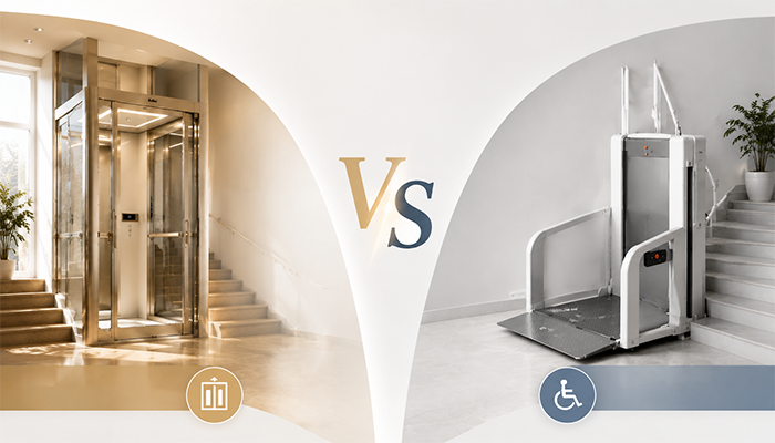 Home Elevator Vs Wheelchair Lift