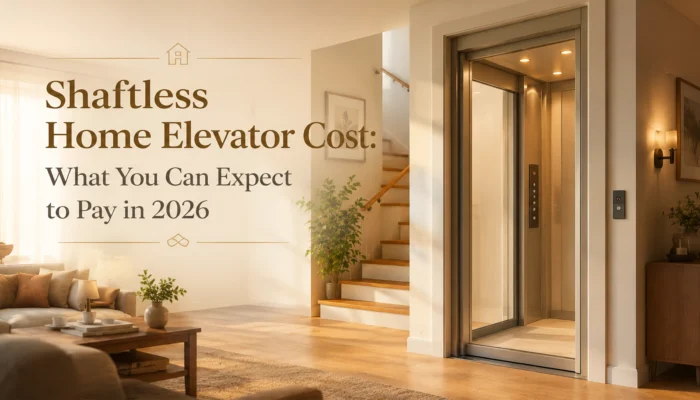 Shaftless Home Elevator Cost: What You Can Expect to Pay in 2026 