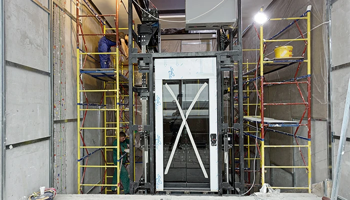 Glass Home Elevator---New construction projects