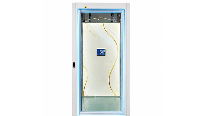 Glass Home Elevator-- Hydraulic (with Glass Cab/Hoistway)
