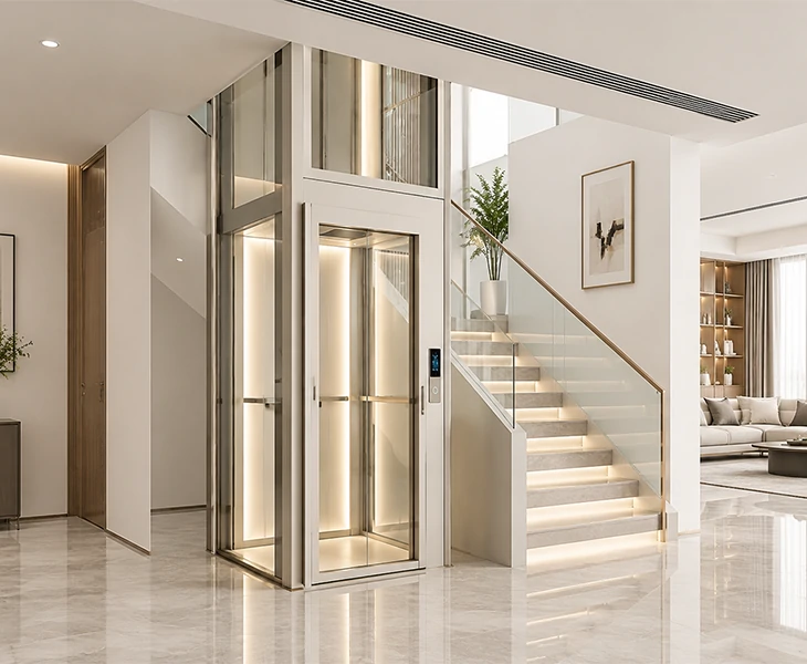 Anter Hydraulic Home ElevatorDurable and Long Lifespan