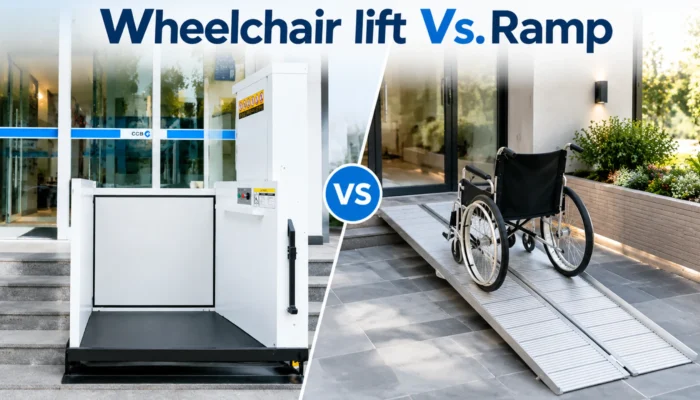 Lif kerusi roda vs. Ramp: Mana Yang Terbaik untuk Anda
