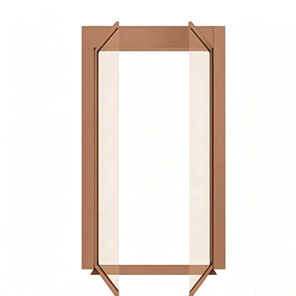 Membuka Pintu Elektrik (Kaca) --- rosegold