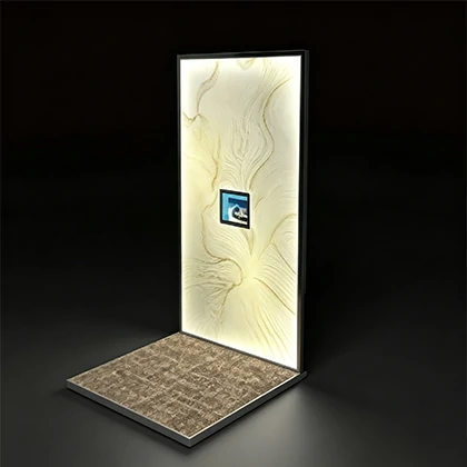anter home elevator for seniors-illuminated back panel-golden age