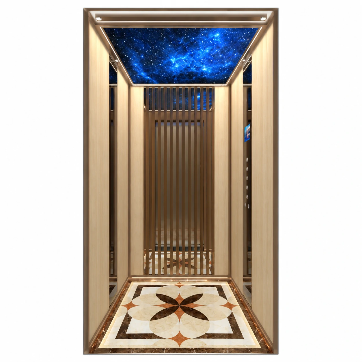through floor home elevator cabin--YY1001