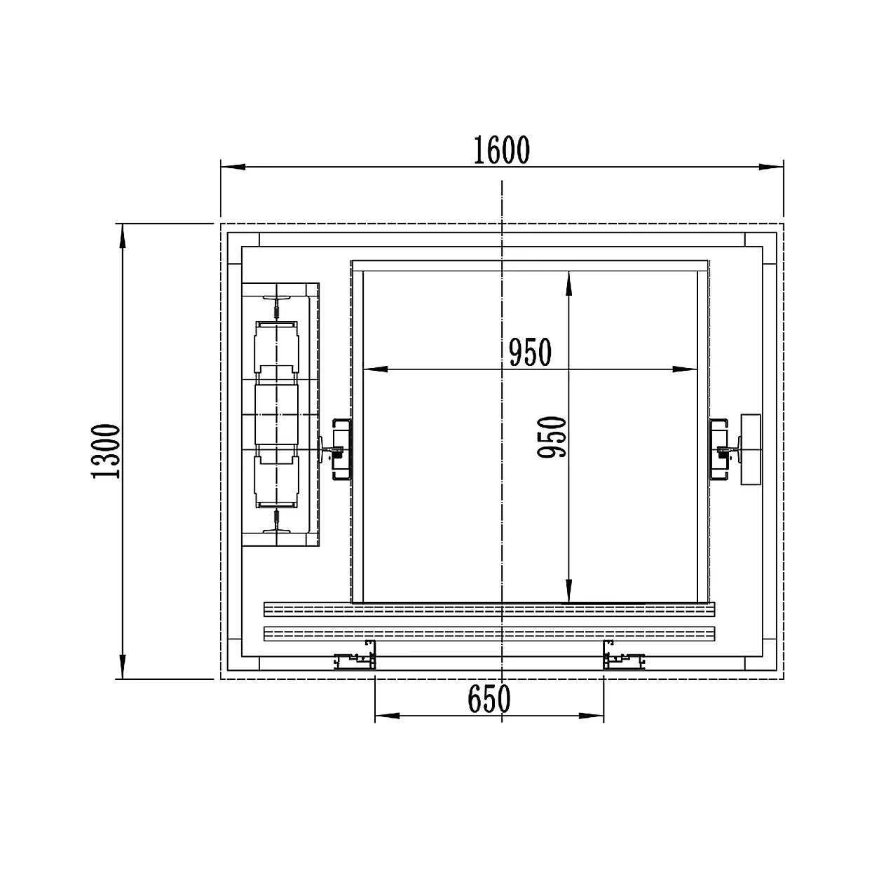 anter through floor elevator dimension &size 08