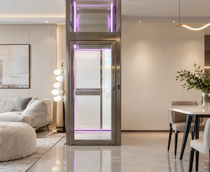 through floor home elevator--a solution better suited for renovation projects