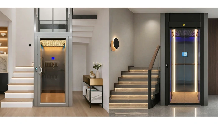 sơ đồ thiết kế cửa thang máy nhà nhỏ